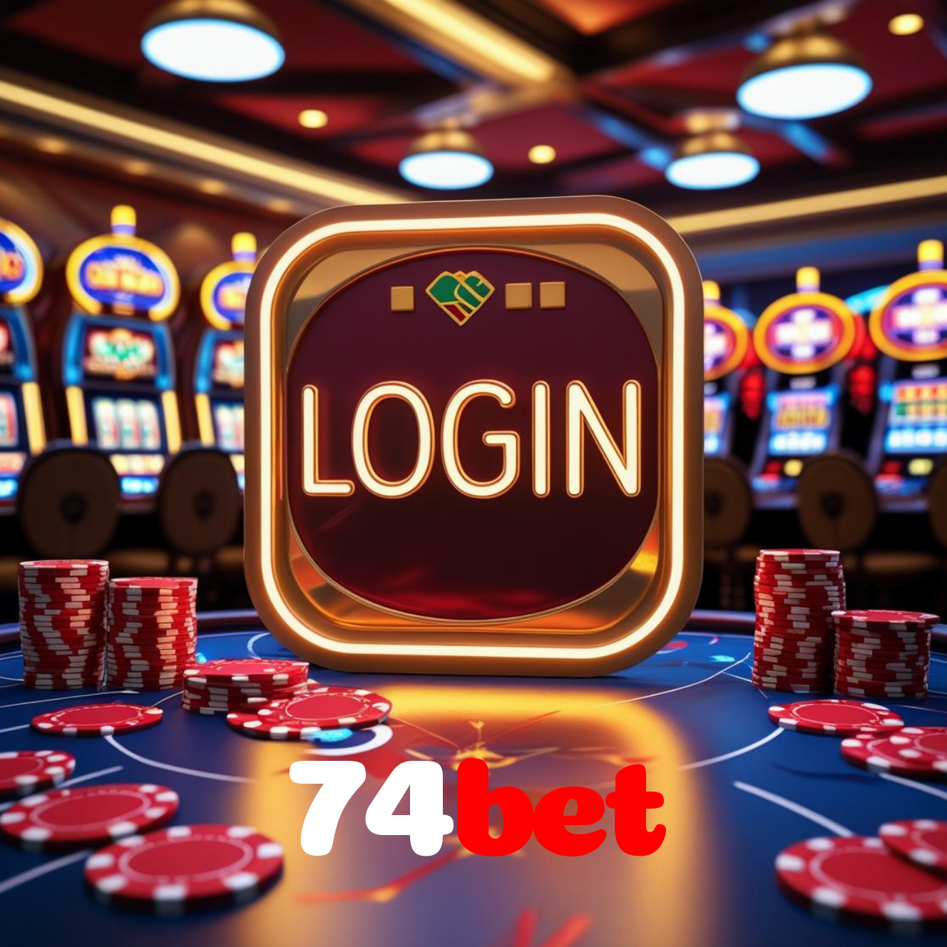 Problemas de Login no 74bet