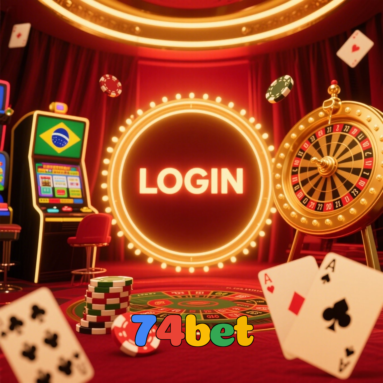 Problemas de Login no 74bet