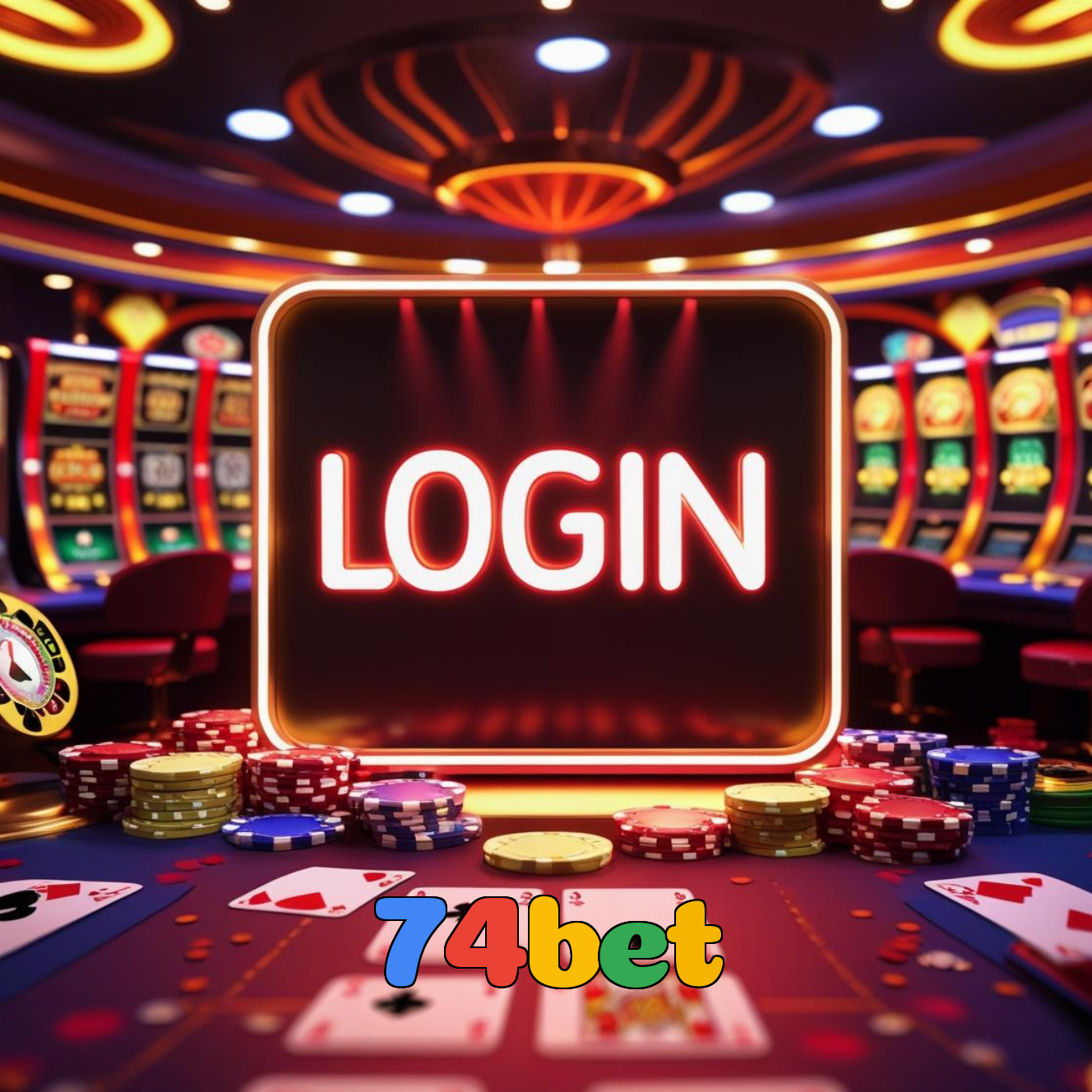 Problemas de Login no 74bet