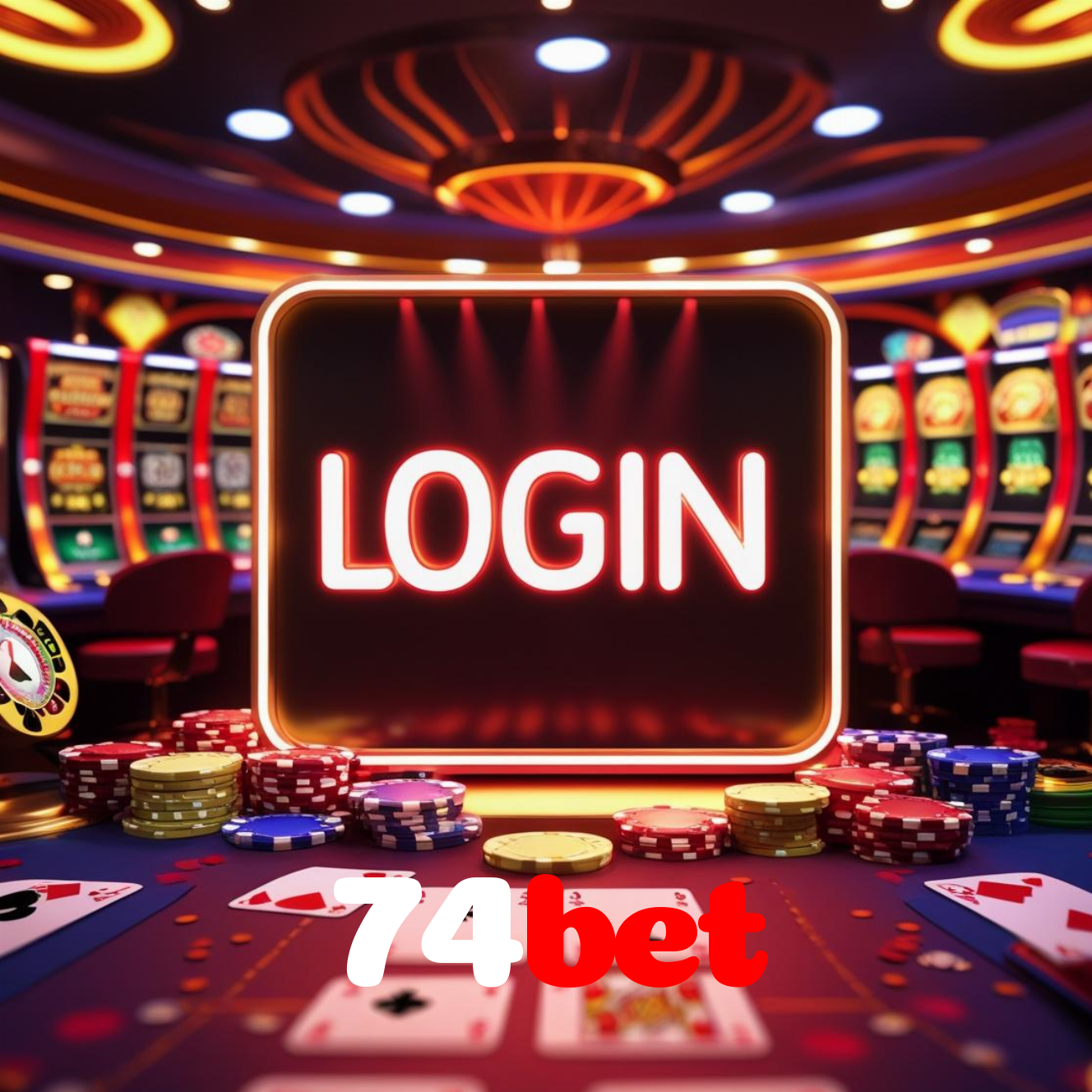 Problemas de Login no 74bet